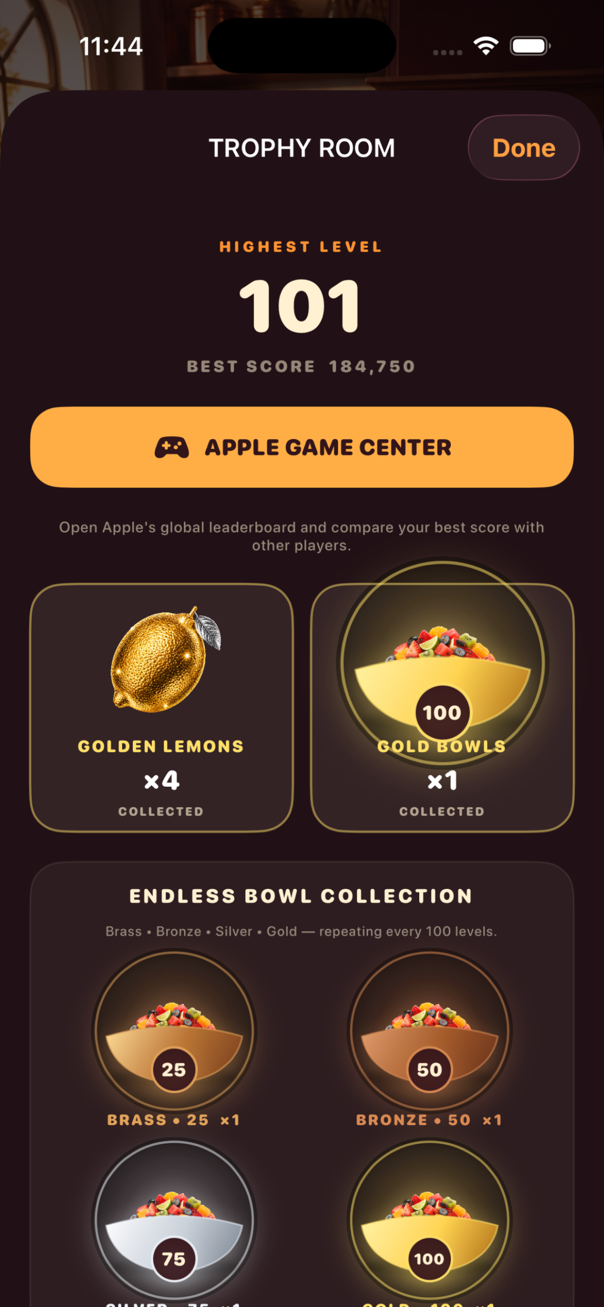 Flick and Feast trophy room